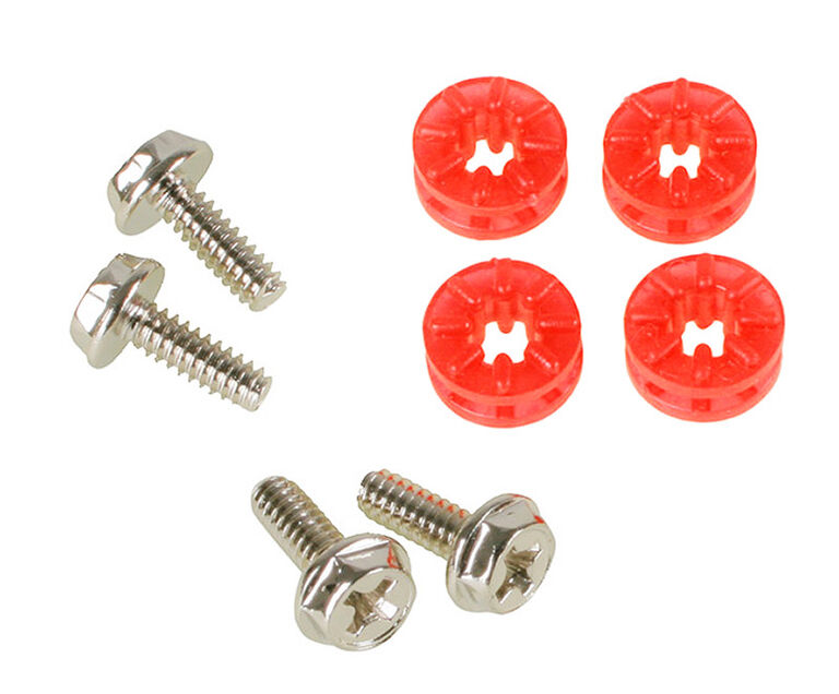 Lamptron HDD Rubber Screws PRO - red image number 0