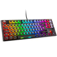 Ducky One 3 Aura Black TKL Gaming Keyboard, RGB LED - MX-Red