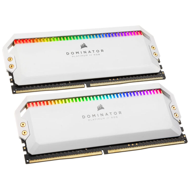 Corsair Dominator Platinum RGB, DDR4-3200, CL16 - 16 GB Dual-Kit, weiß image number 0