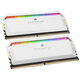 Corsair Dominator Platinum RGB, DDR4-3200, CL16 - 16 GB Dual-Kit, weiß
