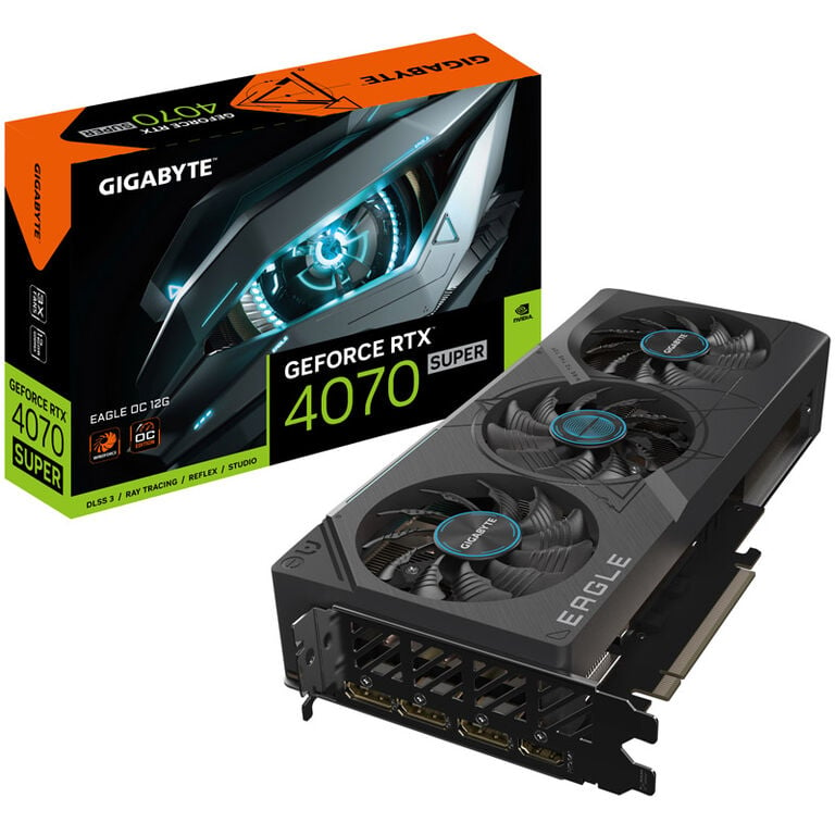 GIGABYTE GeForce RTX 4070 Super Eagle OC 12G, 12288 MB GDDR6X image number 0