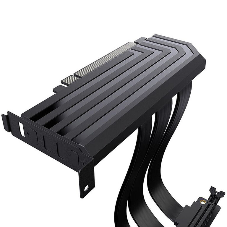 Hyte PCI-E 4.0 Riser Cable, 20 cm - black image number 6