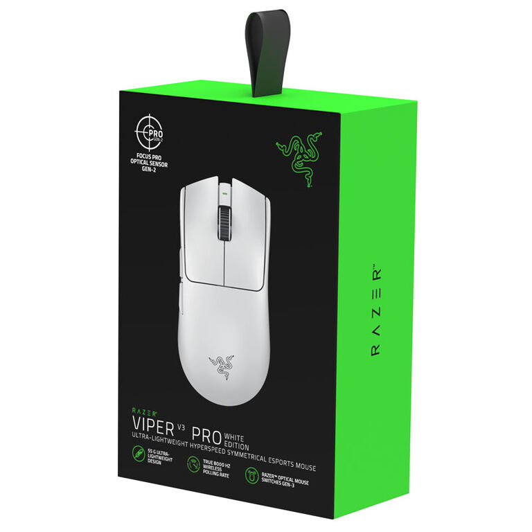 Razer Viper V3 Pro Wireless Esports Gaming Maus - weiß image number 5