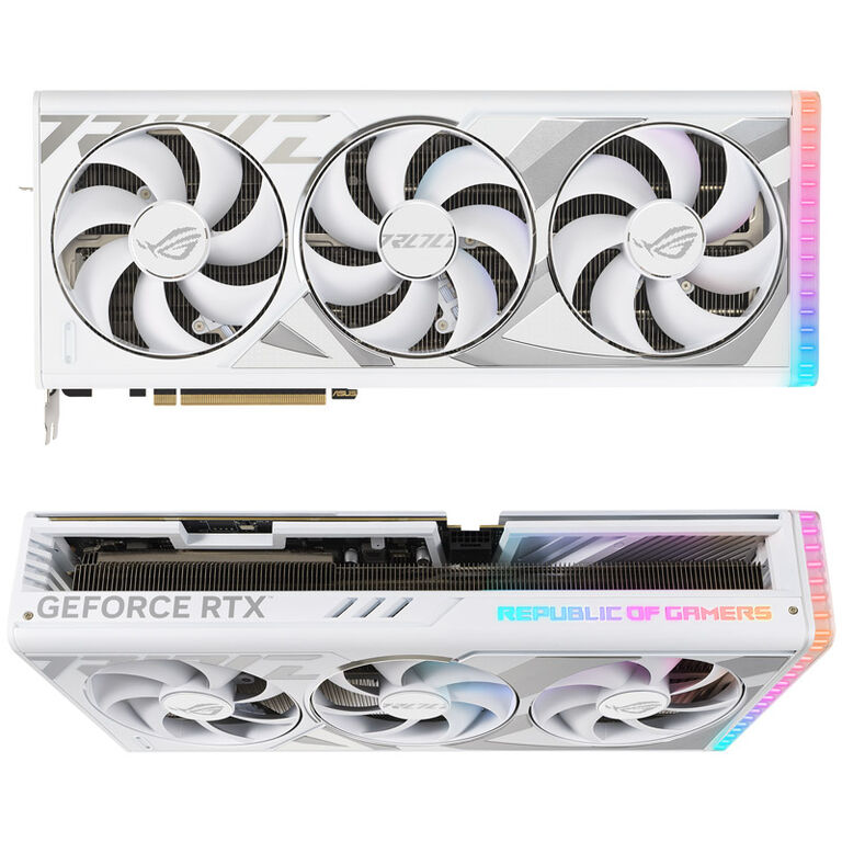 ASUS GeForce RTX 4080 Super ROG Strix 16G White, 16384 MB GDDR6X image number 2