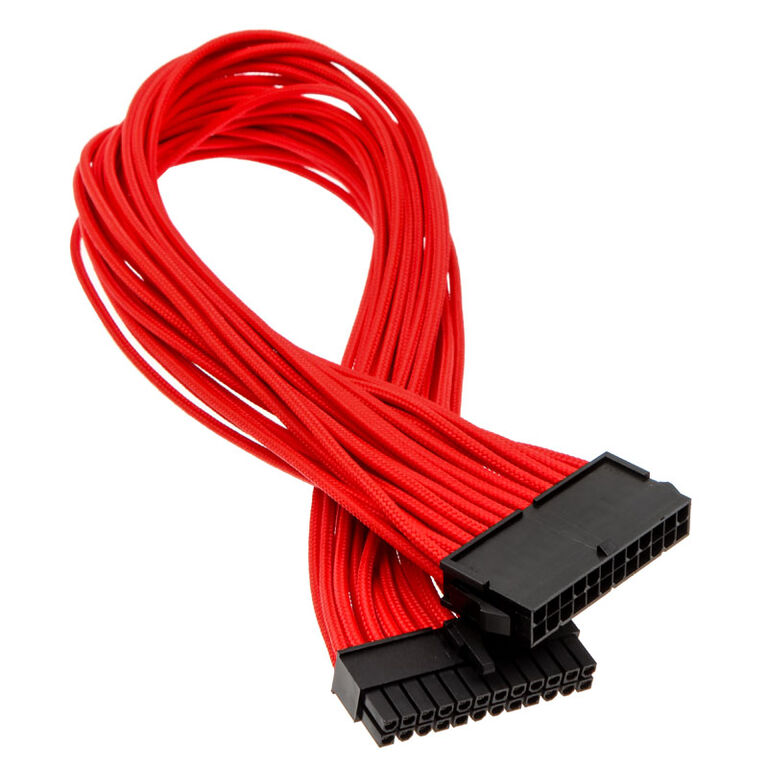 PHANTEKS 24-Pin ATX Extension 50cm - sleeved red image number 1