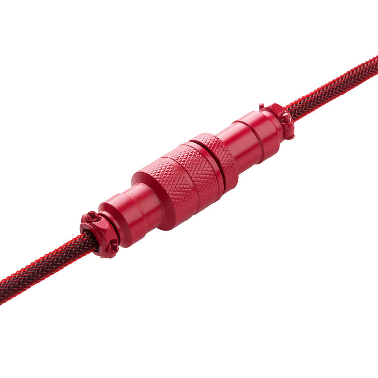 CableMod PRO Coiled Keyboard Cable USB-C to USB Type A, Republic Red - 150cm image number 3