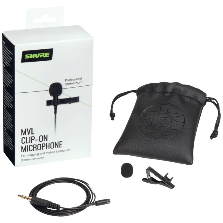 Shure MVL Lavalier Microphone image number 9