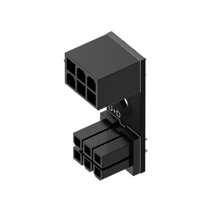 Singularity Computers 6-Pin PCIe 180 Degree Adapter U+D image number 1