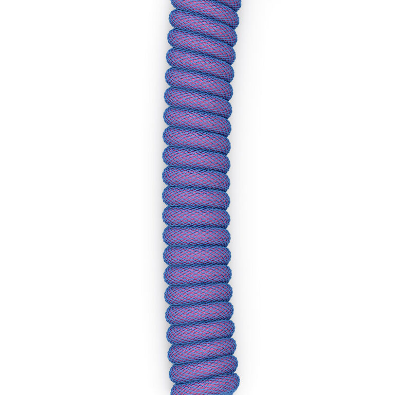 Glorious Coiled Cable Nebula, USB-C to USB-A, 1.37m - purple image number 4