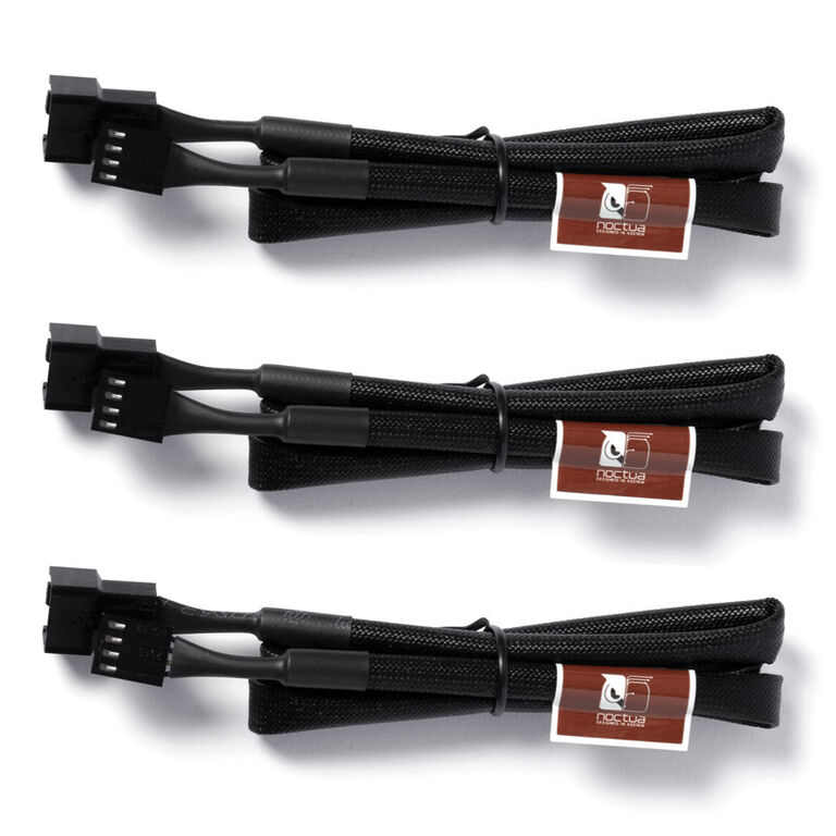 Noctua NA-SEC3 extension cable set for 4-pin PWM fans - 60 cm image number 0
