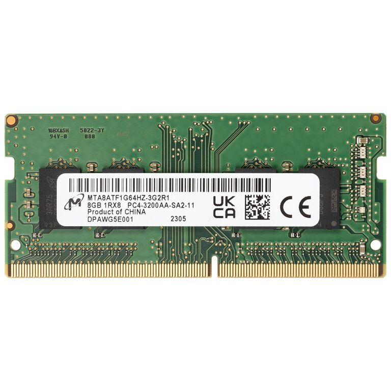 Crucial SO-DIMM, DDR4-3200, CL22 - 8 GB image number 1