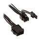 Kolink Adapter 4+4-Pin CPU to 6+2-Pin PCIe, black