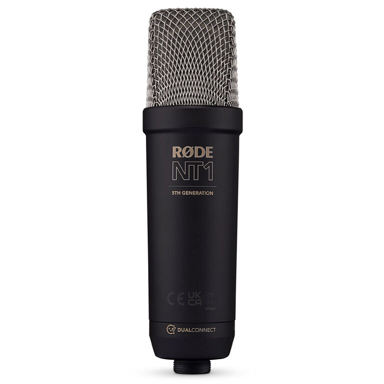 Rode NT1 5th Generation Large Diaphragm Condenser Microphone - black image number 3