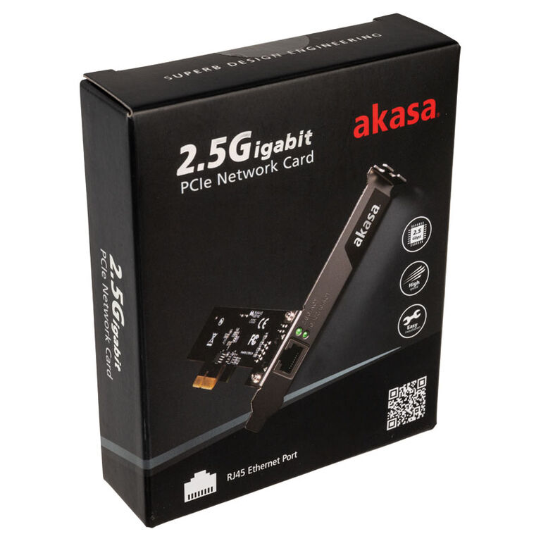 Akasa PCIe network card, 2.5GB image number 4