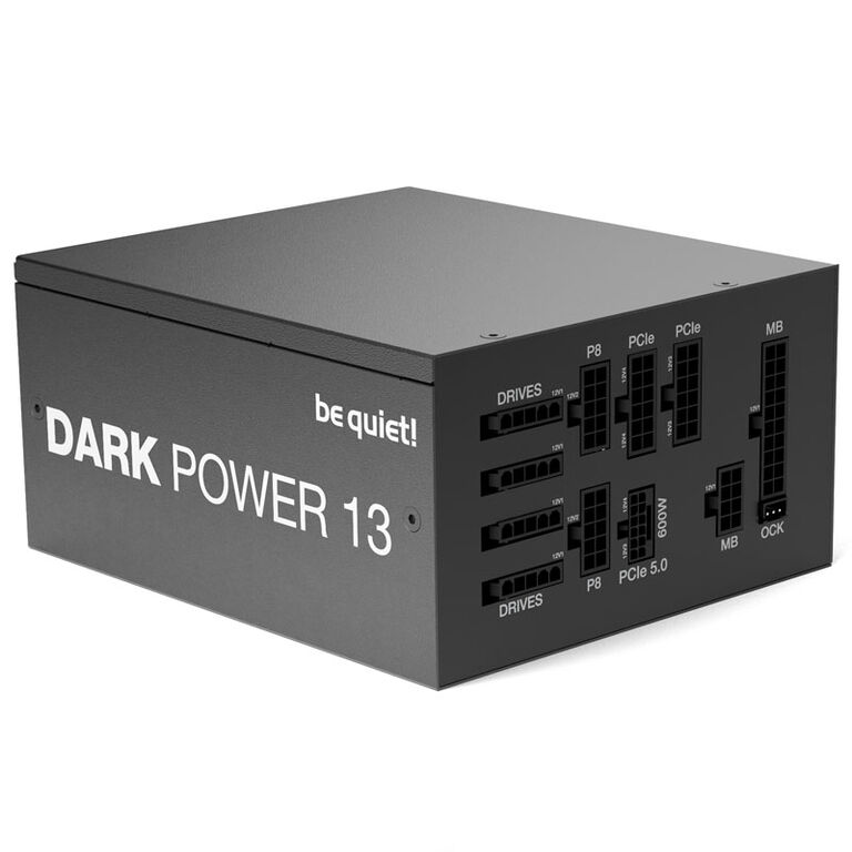 be quiet! Dark Power 13 Power Supply 80 PLUS Titanium, ATX 3.0, PCIe 5.0 - 1000 Watt image number 2