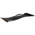 SilverStone Riser flat ribbon cable, 22cm - black image number null