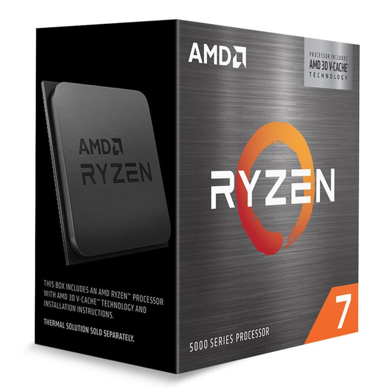 AMD Ryzen 7 5800X3D 3,4 GHz (Vermeer) Sockel AM4 - boxed without CPU cooler image number 3