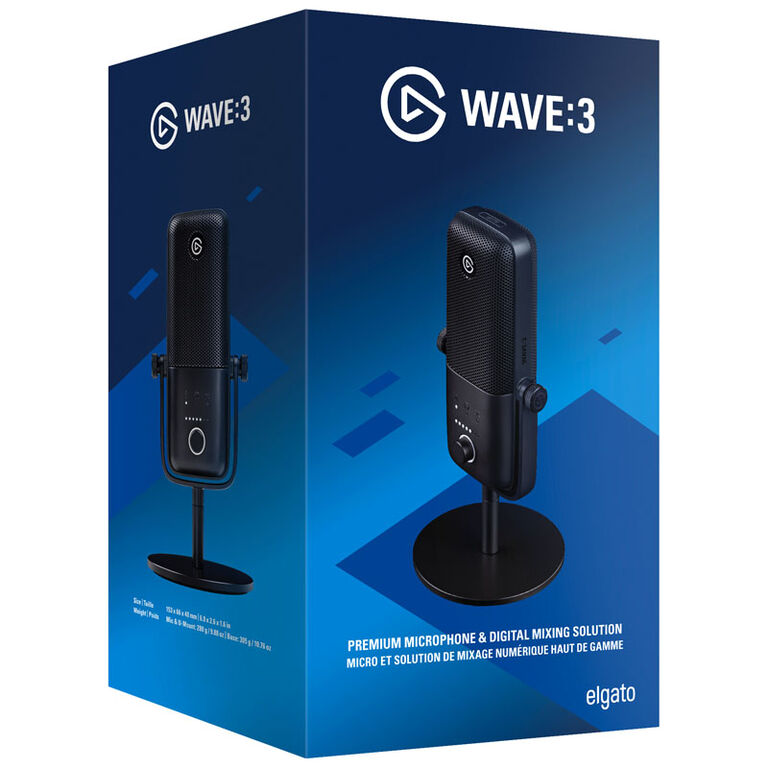 Elgato Wave:3 USB Condenser Microphone - black image number 7