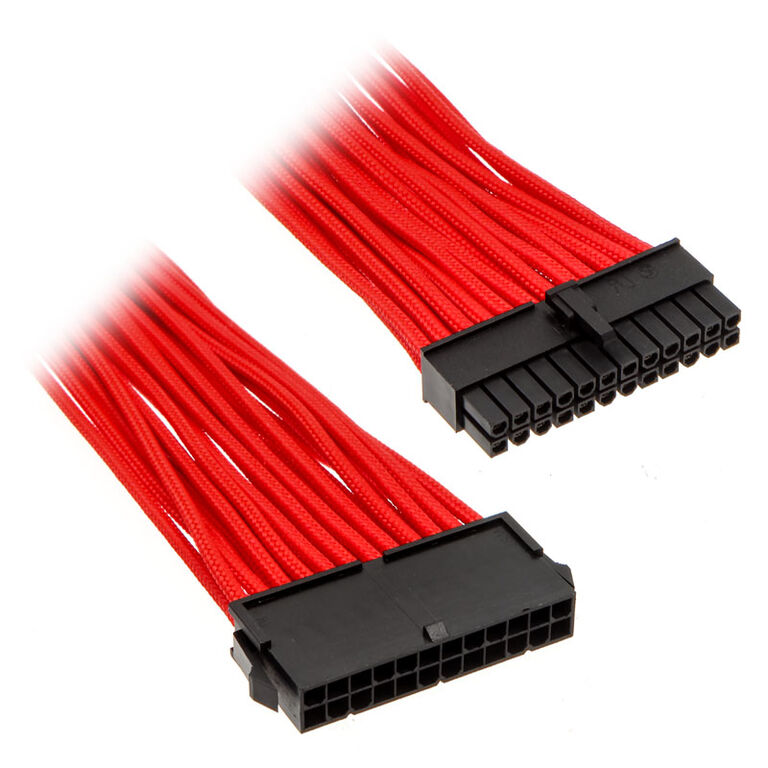 PHANTEKS 24-Pin ATX Extension 50cm - sleeved red image number 0