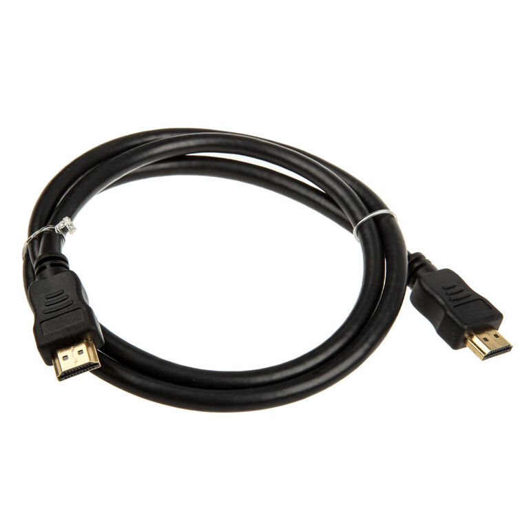 InLine 4K (UHD) HDMI Cable, black - 1m image number 1