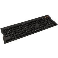 Das Keyboard Clear Black, Lasered Spy Agency Keycap Set - Spanisch
