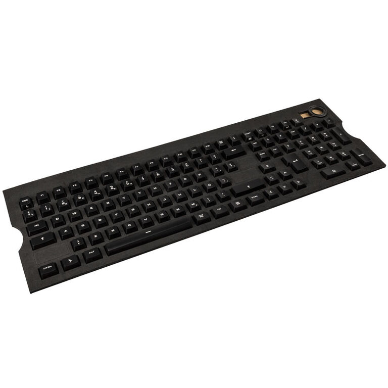 Das Keyboard Clear Black, Lasered Spy Agency Keycap Set - Spanisch image number 0
