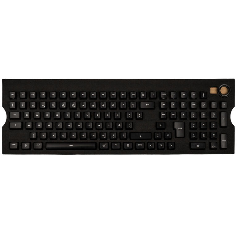 Das Keyboard Clear Black, Lasered Spy Agency Keycap Set - Spanisch image number 1