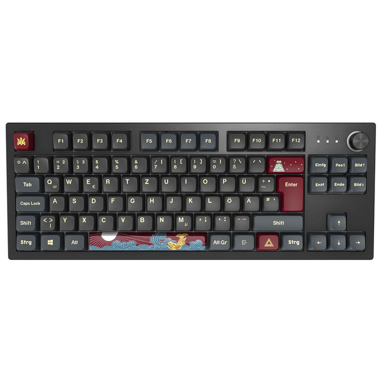 Montech MKey TKL Darkness Gaming Keyboard - Gateron Pro 2.0 Red image number 1
