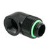 Barrow Adapter 90 degrees G1/4 inch external thread to G1/4 inch internal thread - rotatable, black image number null