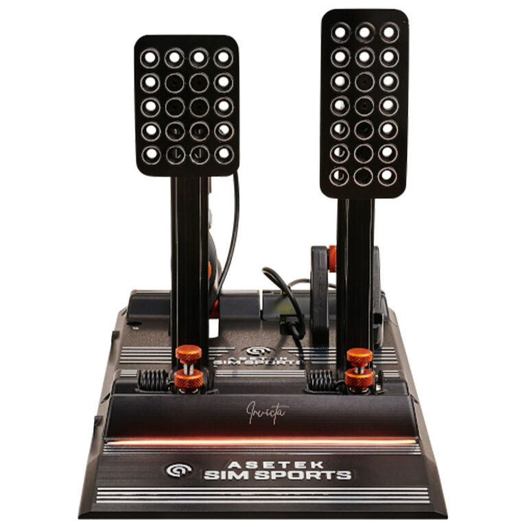 Asetek SimSports Invicta Sim Racing accelerator and brake pedal image number 5