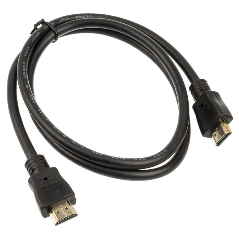 Akasa 8K HDMI to HDMI Cable, 60Hz, black - 1m image number 1