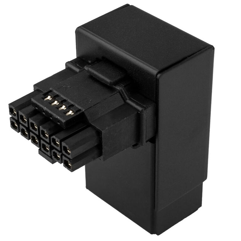 Kolink Core Pro 12V-2x6 90 Degree Adapter - Type 1, Black image number 0