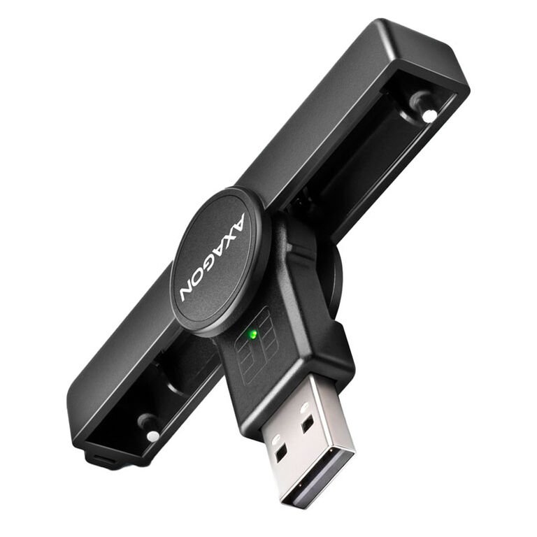 AXAGON CRE-SMPA USB Smart Card PocketReader image number 0