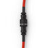 Glorious Coiled Cable Crimson Red, USB-C to USB-A, 1.37m - red/black image number null