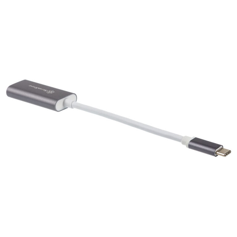 SilverStone SST-EP07C-E - USB 3.1 Type C to HDMI V2.0b Adapter - grey image number 2