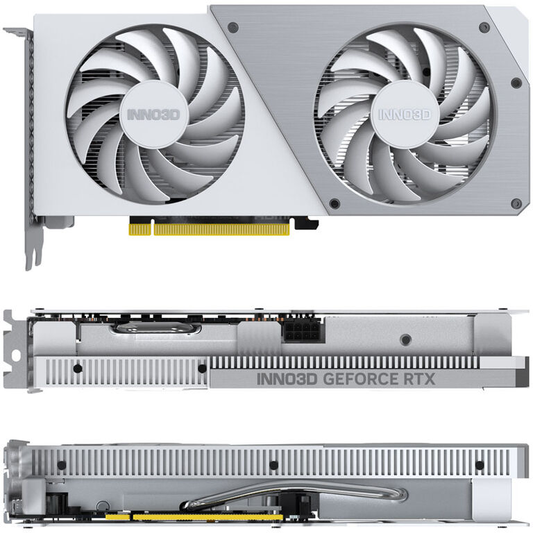 INNO3D GeForce RTX 4060 Twin X2 OC White, 8192 MB GDDR6 image number 2