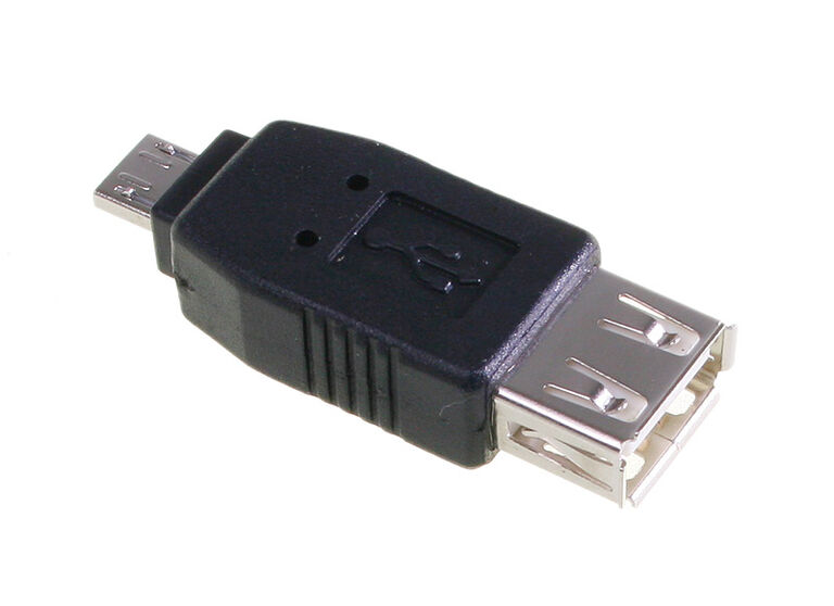 InLine Micro-USB Adapter Micro-A plug to USB-A socket image number 1