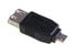 InLine Micro-USB Adapter Micro-A plug to USB-A socket image number null