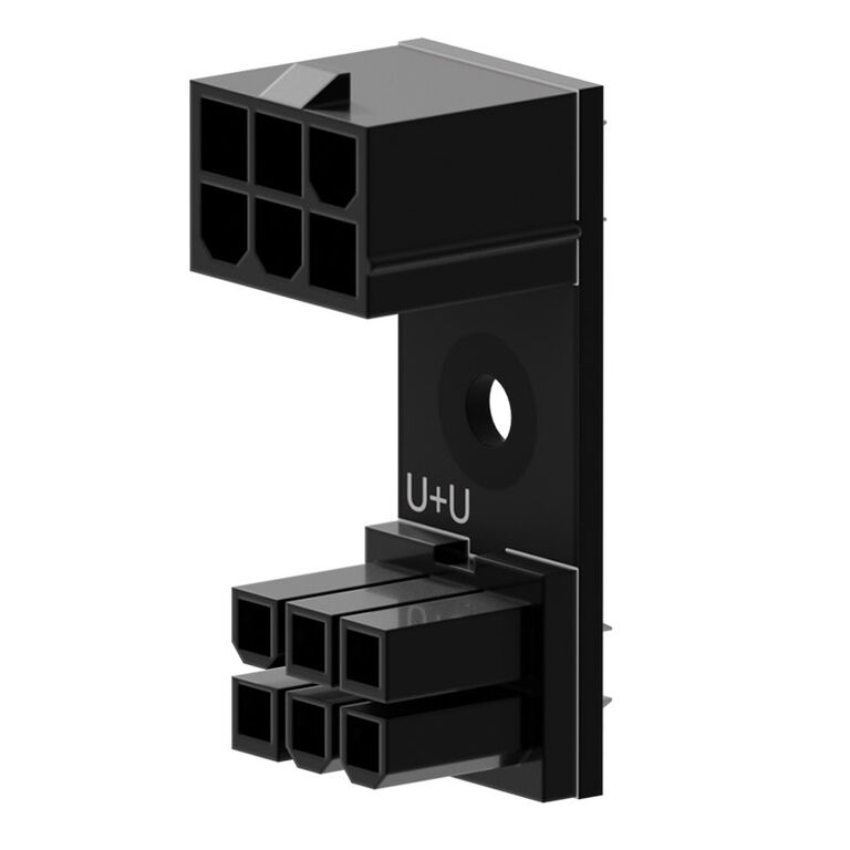 Singularity Computers 6-Pin PCIe 180 Degree Adapter U+U image number 0