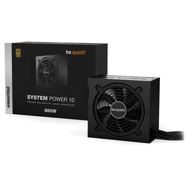 be quiet! System Power 10 80 Plus Bronze Power Supply Unit - 850 Watt image number 2