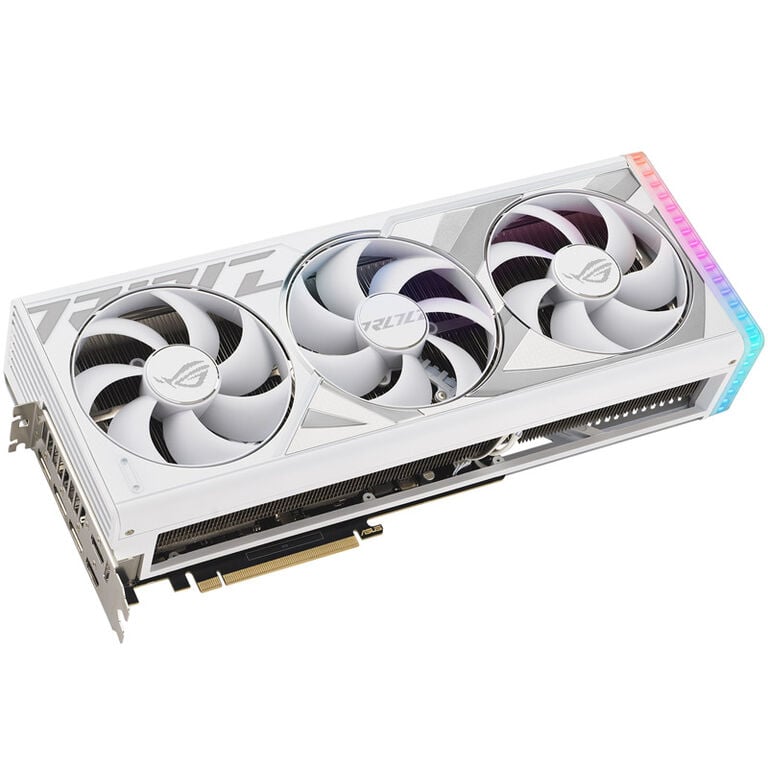 ASUS GeForce RTX 4080 Super ROG Strix 16G White, 16384 MB GDDR6X image number 1