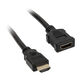 InLine HDMI Extension Plug / Socket, black - 5m