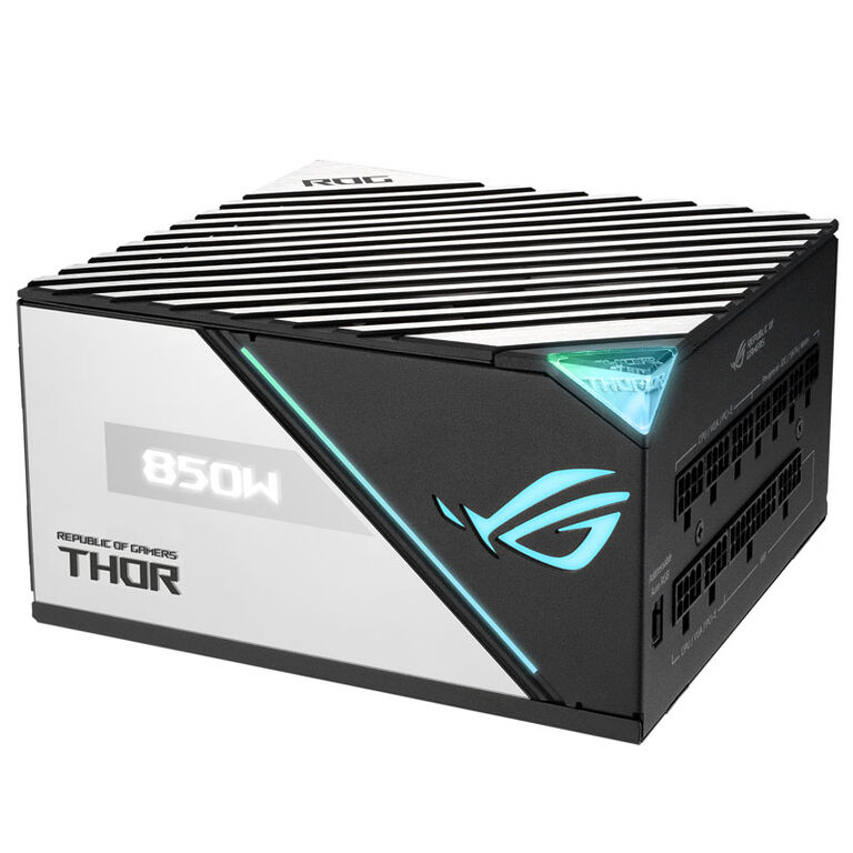 ASUS ROG Thor 850W Platinum II, 80 PLUS Platinum power supply, modular, PCIe 5.0 - 850 Watt image number 2