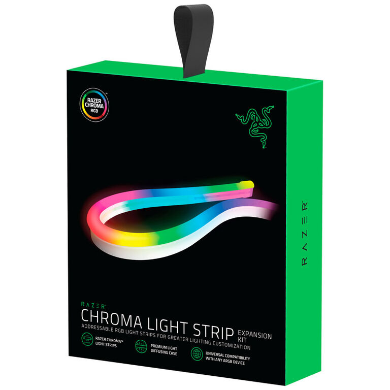 Razer Chroma Light Strip Expansion Kit - 1x 1m, 2x 0,5m image number 5