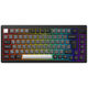 AKKO MOD 007B HE Black&Silver TKL Gaming Keyboard, RGB - Cream Yellow Magnetic Switches (ISO)