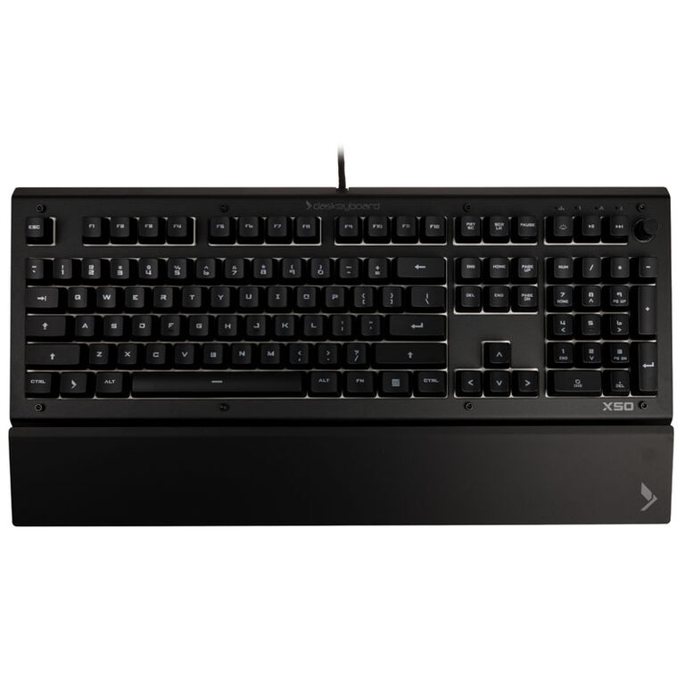 Das Keyboard X50Q, US Layout, soft tactile Omron - schwarz image number 1
