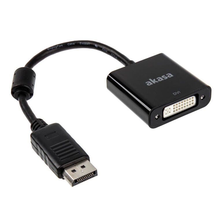 Akasa DisplayPort Adapter (active) to DVI - black image number 0