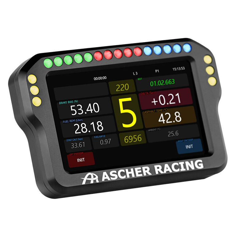 Ascher Racing Dashboard 4" image number 0