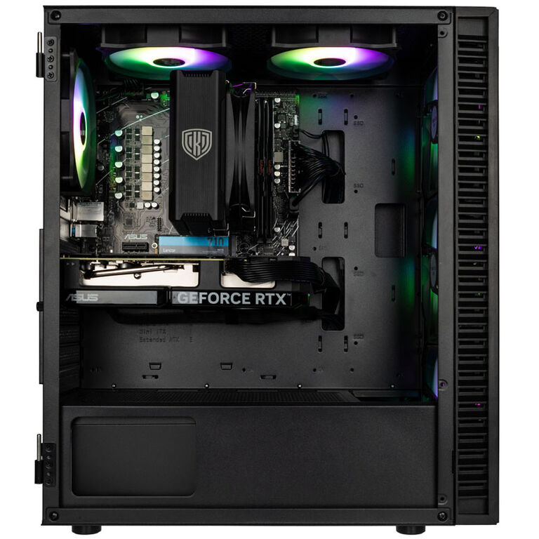 Gaming-PC Black Out, AMD Ryzen 5 7600X, NVIDIA GeForce RTX 4060 Ti - Fertig-PC image number 3