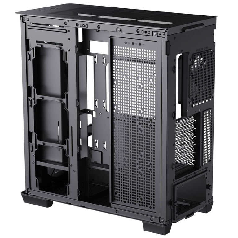 APNX C1 Mid-Tower ATX Case, Tempered Glass - black image number 9
